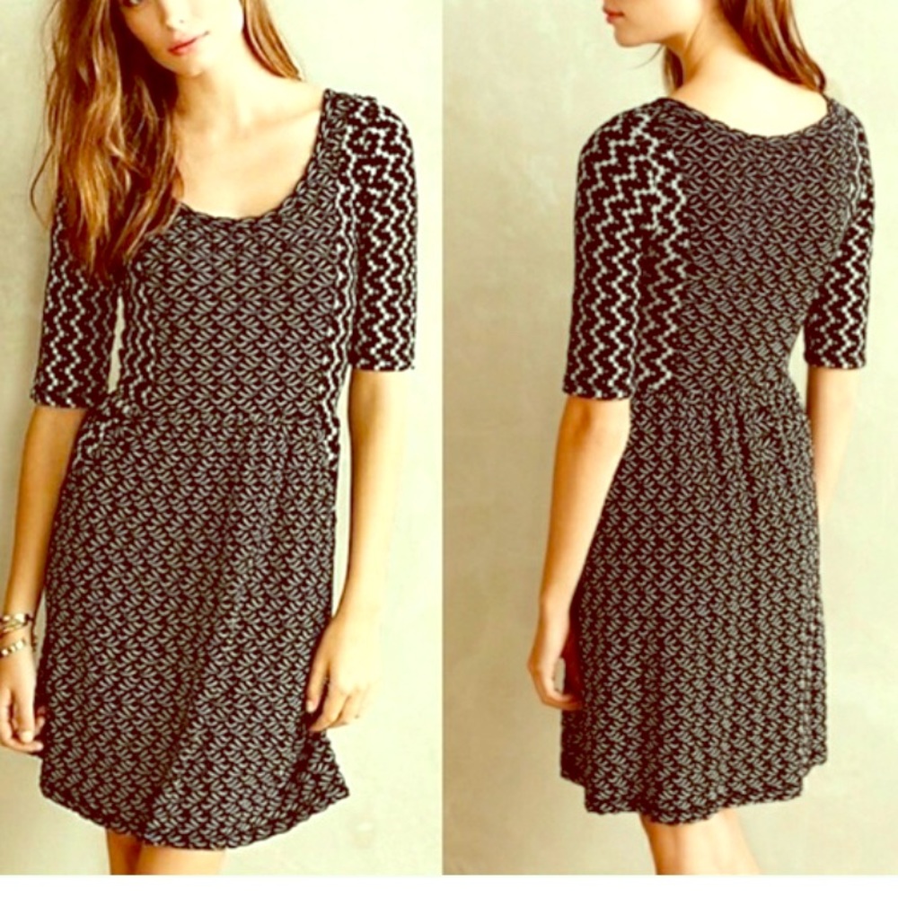 Anthropologie Saturday/Sunday chevron dress